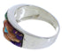 Multicolor Turquoise Sterling Silver Ring Size 8-3/4 VX36260